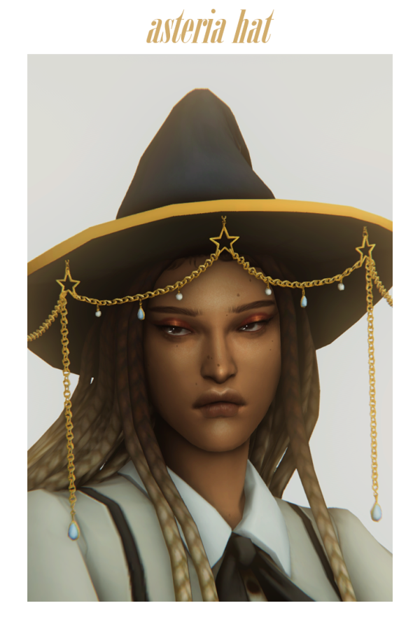 Maxis Match steria hat by simsfinds - The Sims 4 Custom Content