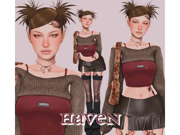 Alpha haven by simstry - The Sims 4 Custom Content