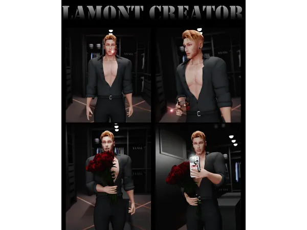 Mix male 17 - The Sims 4 Custom Content