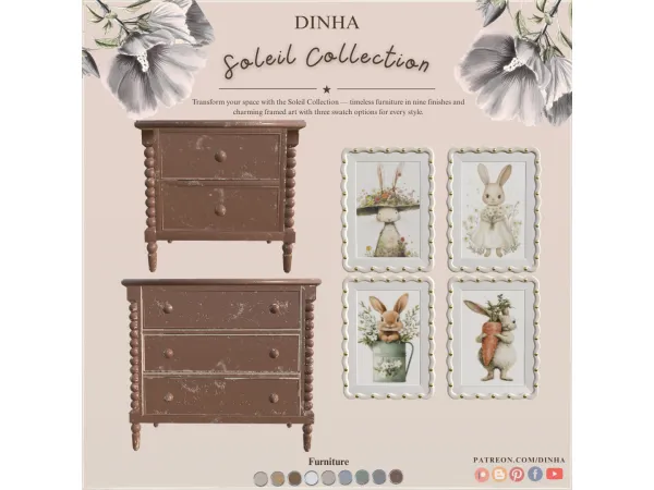 Alpha Soleil Collection - The Sims 4 Custom Content
