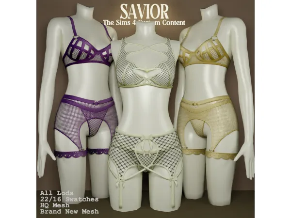 Sims 4 Svr_Two Girls Attractive Lingerie Set