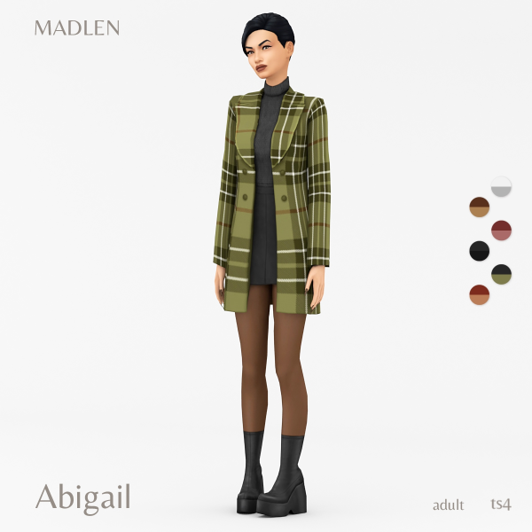 Maxis Match Abigail Outfit by simsfinds - The Sims 4 Custom Content