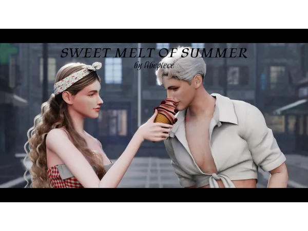 Mix Sweet Melt Of Summer by libepiece - The Sims 4 Custom Content