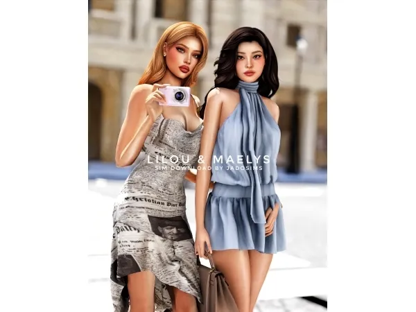 Alpha Lilou Mau00eblys (Sim Download) - The Sims 4 Custom Content