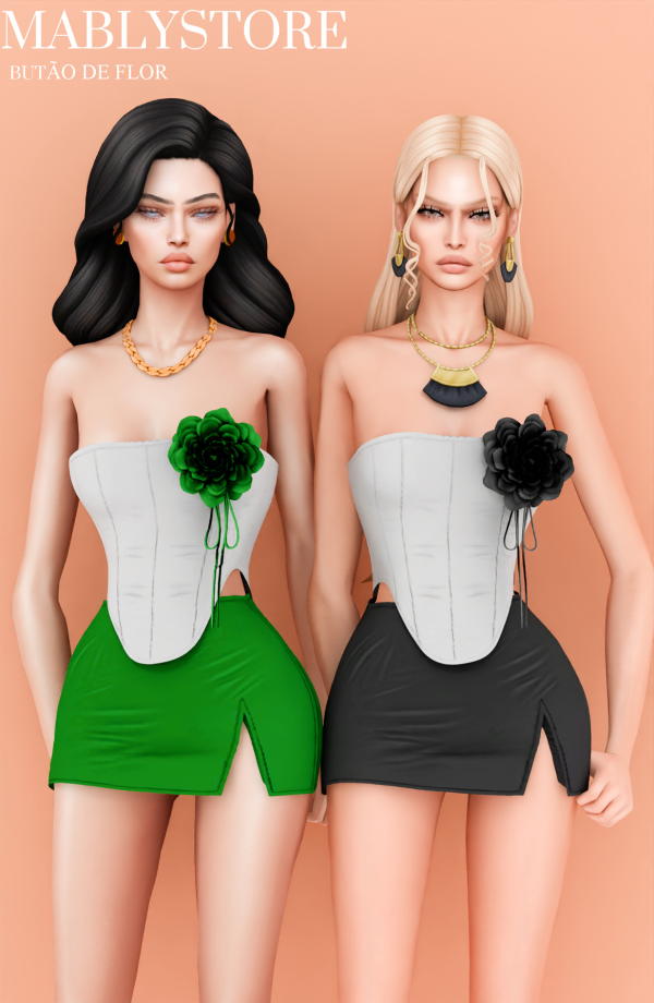 Alpha BUTO DE FLOR by simsfinds - The Sims 4 Custom Content
