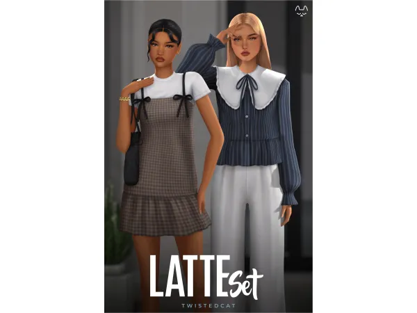 Latte Set by TwistedCat