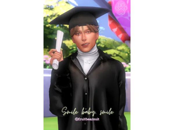 Mix Smile baby smile Posepack by fruitbearsuit - The Sims 4 Custom Content