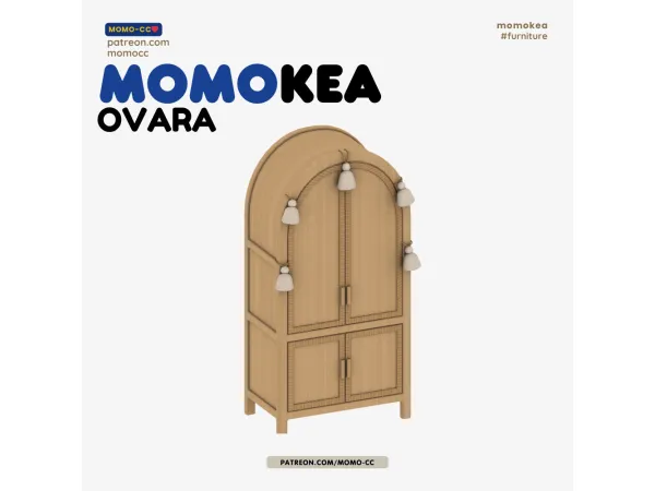 Maxis Match MOMO OVARA DRESSER - The Sims 4 Custom Content
