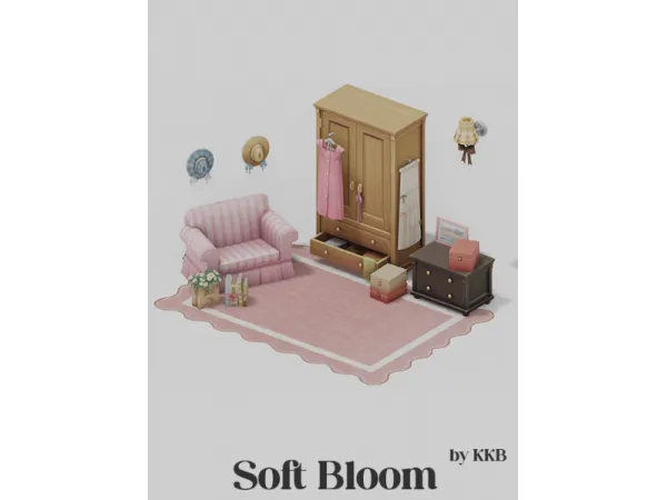 Maxis Match KKB'sMM_Soft Bloom - The Sims 4 Custom Content