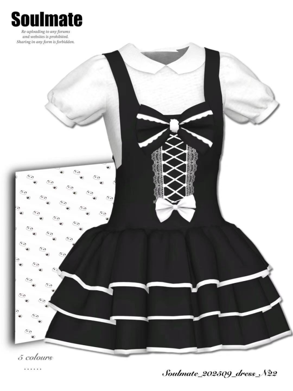 Mix Soulmate_N22_202509_dress by simsfinds - The Sims 4 Custom Content