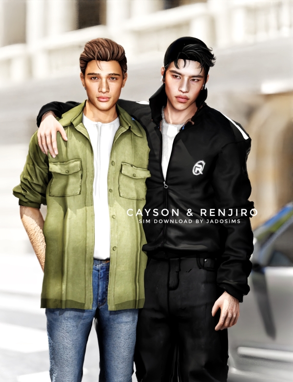 Alpha Cayson Renjiro (Sim Download) by shopwithflynnn - The Sims 4 Custom Content