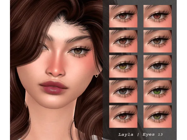 Alpha curseforge Eyes L13 - The Sims 4 Custom Content