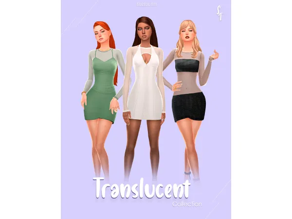 Sims 4 TRANSLUCENT by SulSulTiti