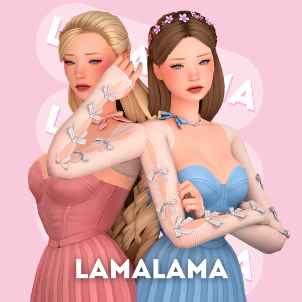 Maxis Match Barbie Hairstyles Princess and Pauper by simsfinds - The Sims 4 Custom Content