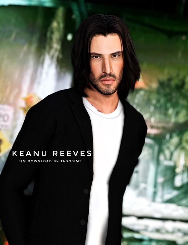 Alpha Keanu Reeves (Sim Download) by shopwithflynnn - The Sims 4 Custom Content