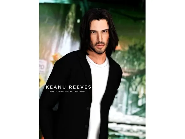 Alpha Keanu Reeves (Sim Download) - The Sims 4 Custom Content