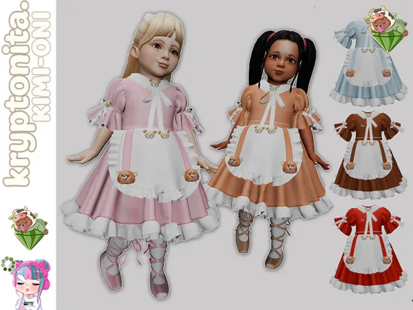 Mix Kawai Toddler - The Sims 4 Custom Content