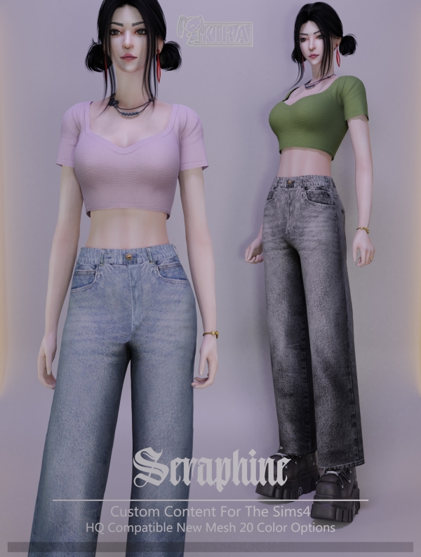 Mix Kira_Seraphine by kira_s4 - The Sims 4 Custom Content