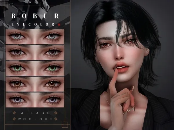 Alpha Doll eyecolors - The Sims 4 Custom Content