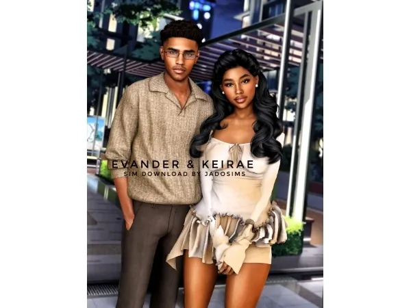 Alpha Evander Keirae (Sim Download) - The Sims 4 Custom Content