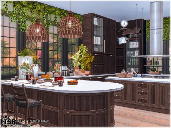 Mix K14 Kitchen - The Sims 4 Custom Content