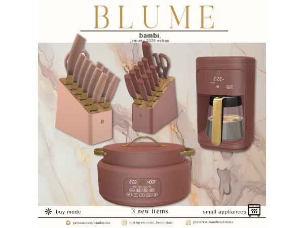 Alpha blume - The Sims 4 Custom Content