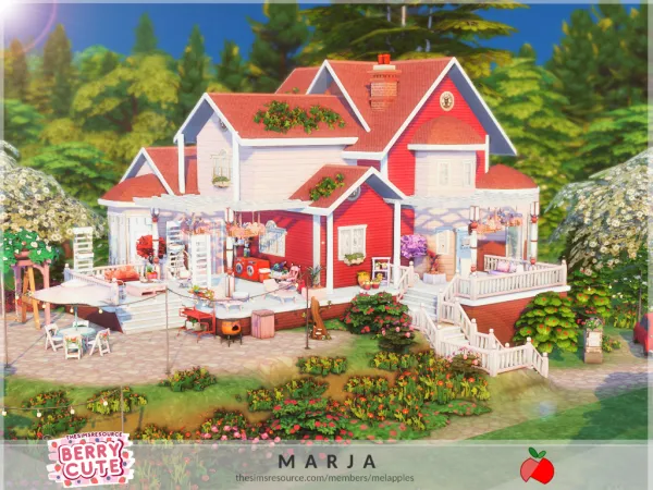 Maxis Match Berry Cute Marja no - The Sims 4 Custom Content