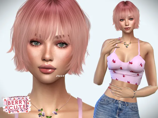Mix Berry Cute Leah Harwood - The Sims 4 Custom Content