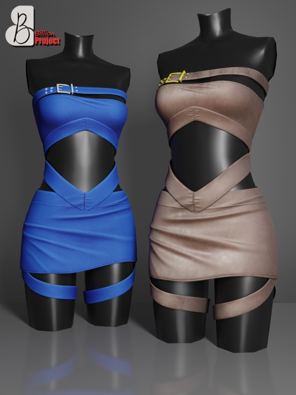 Alpha BillionProject Famela Outfit Set by billion_project666 - The Sims 4 Custom Content
