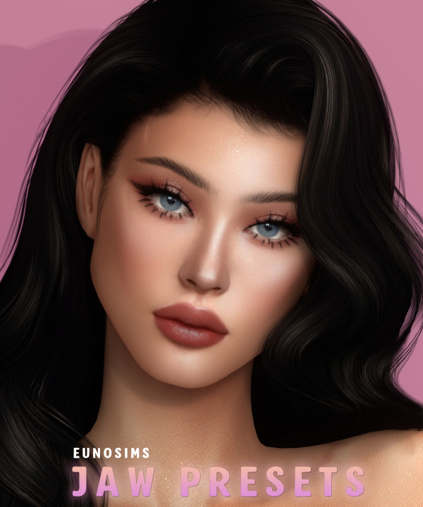 Mix Jaw presets 1 4 by simsfinds - The Sims 4 Custom Content