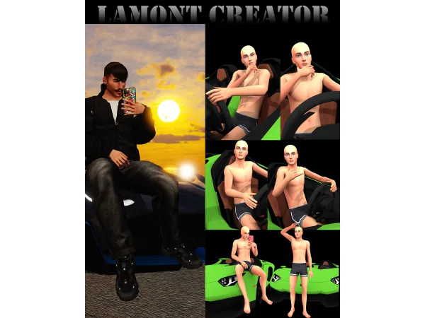Mix car 3 - The Sims 4 Custom Content