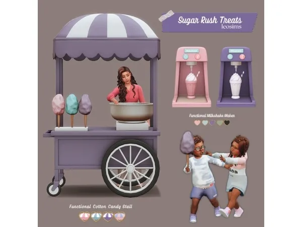 Mix Sugar Rush Treats - The Sims 4 Custom Content