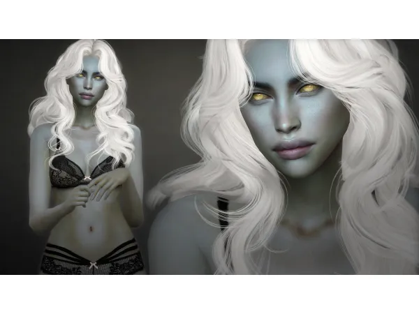 Alpha ASHLEY SKIN FANTASY by Remussirion - The Sims 4 Custom Content