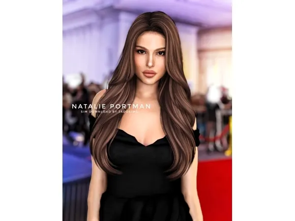 Alpha Natalie Portman (Sim Download) - The Sims 4 Custom Content