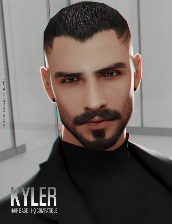 Alpha VOLKS HAIR BASE N09 [Pack Pink] by volkstonesims - The Sims 4 Custom Content