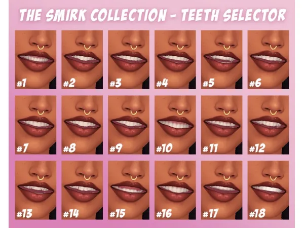 The Smirk Collection by LightDeficient