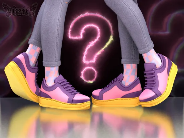 Maxis Match Mystery Sneakers Socks Sajaboys Kpop Demon Hunters - The Sims 4 Custom Content