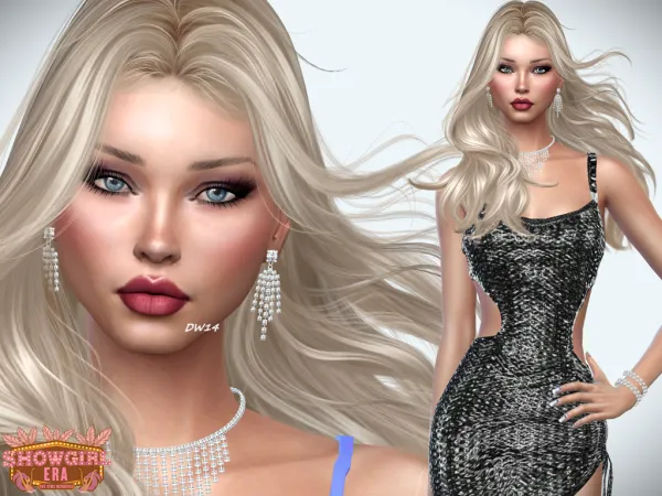 Mix Showgirl Era Lorraine Walch - The Sims 4 Custom Content