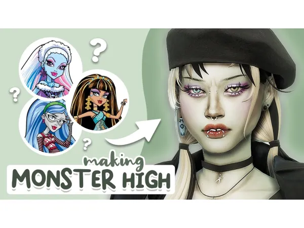 Maxis Match MONSTER HIGH INSPIRED SIMS LIST by itsqwertyluvss - The Sims 4 Custom Content