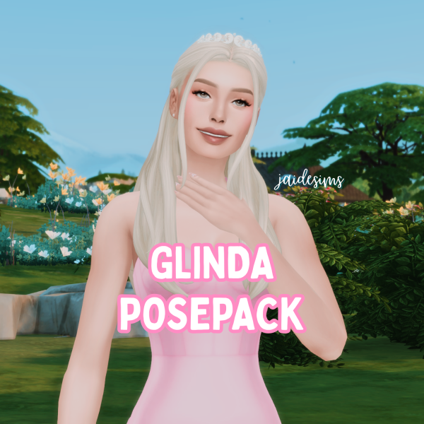 Mix Glinda Posepack by simsfinds - The Sims 4 Custom Content