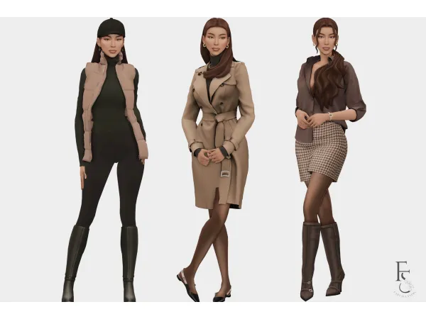 Anastasia Brownstoneu2019s Autumnal Countryside Lookbook by farfallasims