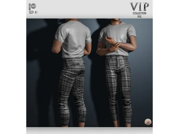 Alpha Male Clothes SET 01 TOPBOTTOM P02 (SEP 1) by busratr - The Sims 4 Custom Content