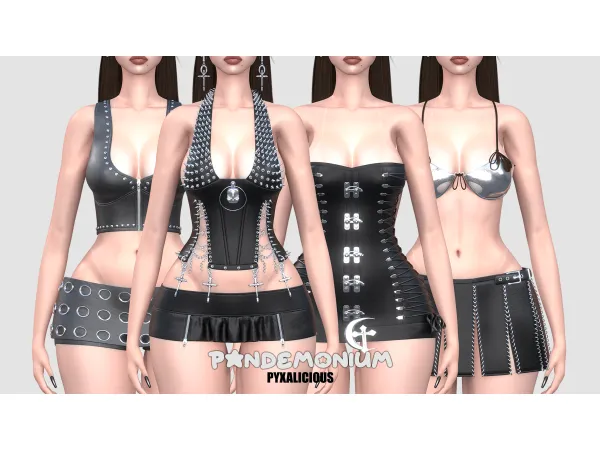 Alpha PANDEMONIUM COLLECTION - The Sims 4 Custom Content