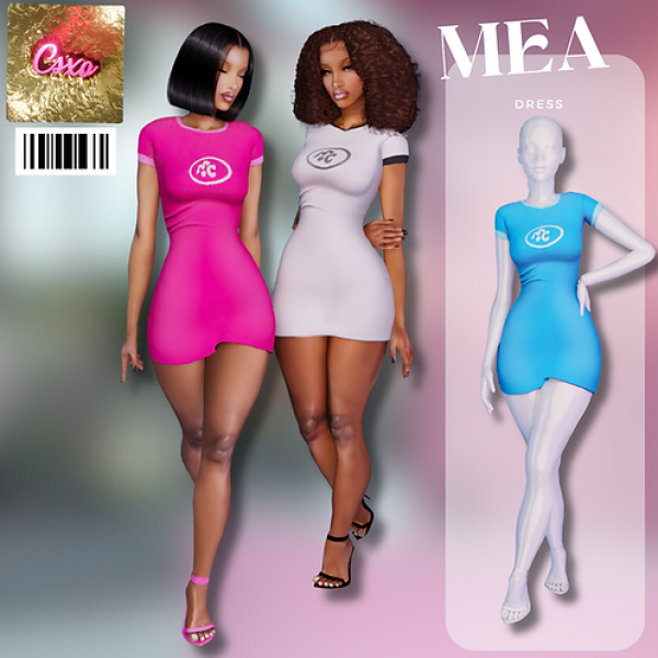 Alpha Mea Baby Dress by simsfinds - The Sims 4 Custom Content