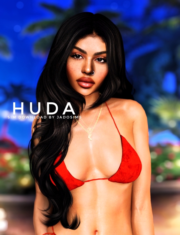Alpha Huda (Sim Download) by shopwithflynnn - The Sims 4 Custom Content