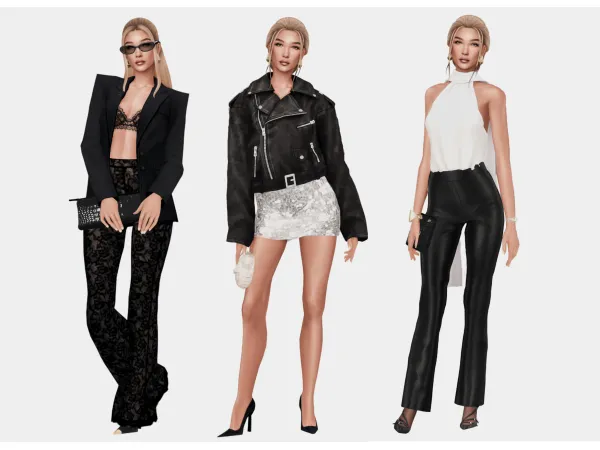 Alpha EVENING EDIT by pixelglam - The Sims 4 Custom Content