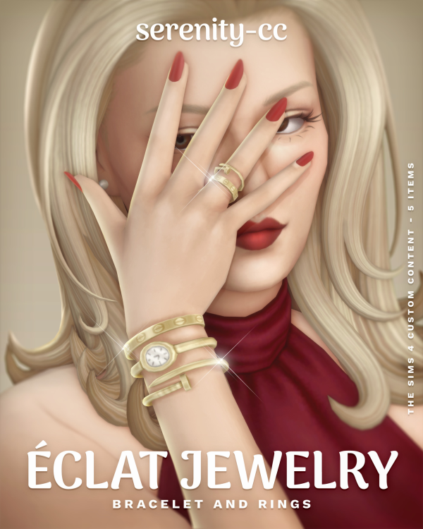 Maxis Match lat Jewelry Collection by simsfinds - The Sims 4 Custom Content