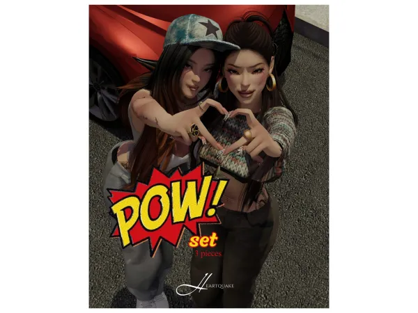 heartquake u2661 | POW! set