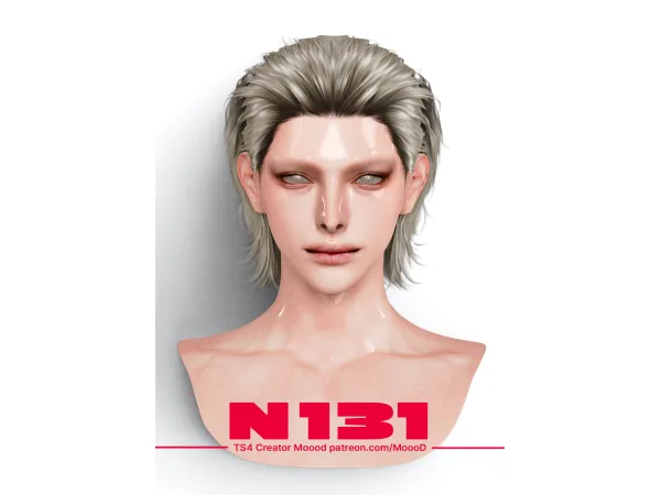 [SIMS4/TS4] MoooD Hair N131