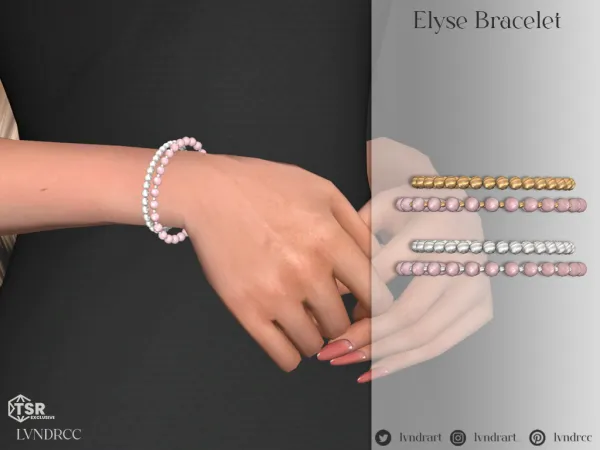 Alpha Elyse Bracelet - The Sims 4 Custom Content